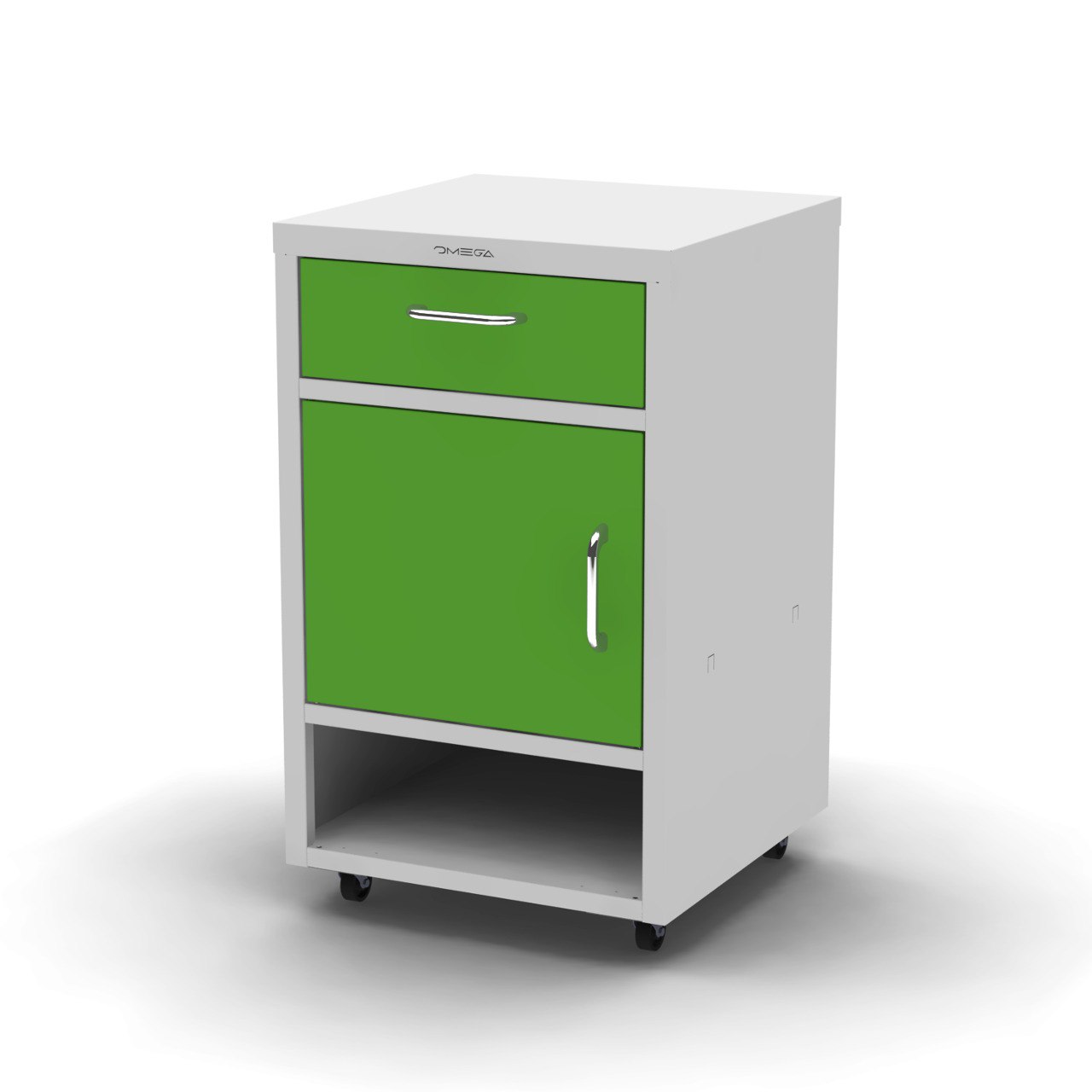 Тумба металева приліжкова медична ТП-3 ТМ ОМЕГА